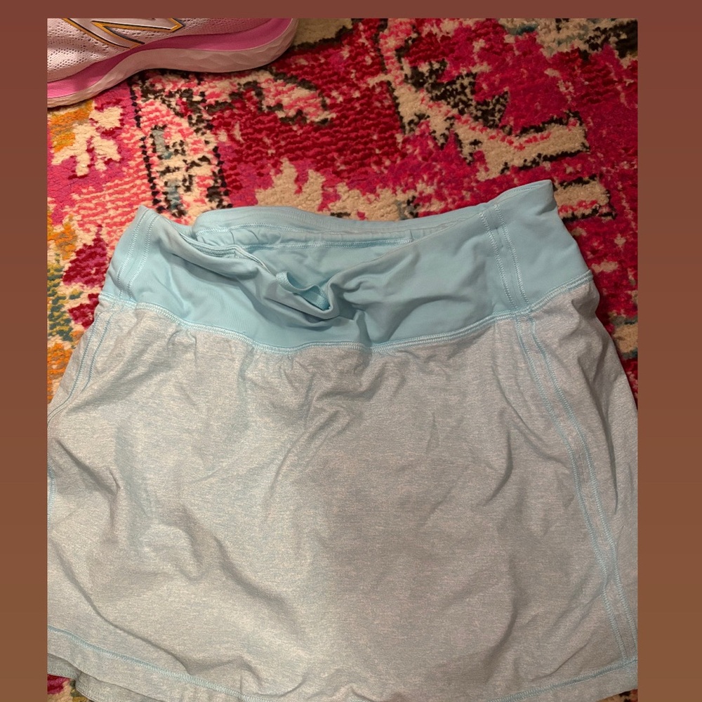 lululemon athletica Light Blue Skirt